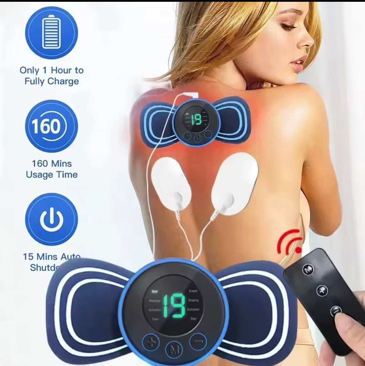ProEase EMS Neck & Body Stimulator