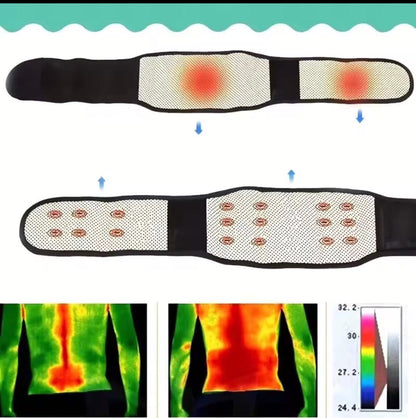 Self-heating Magnetic Therapy Back Waist Support belt