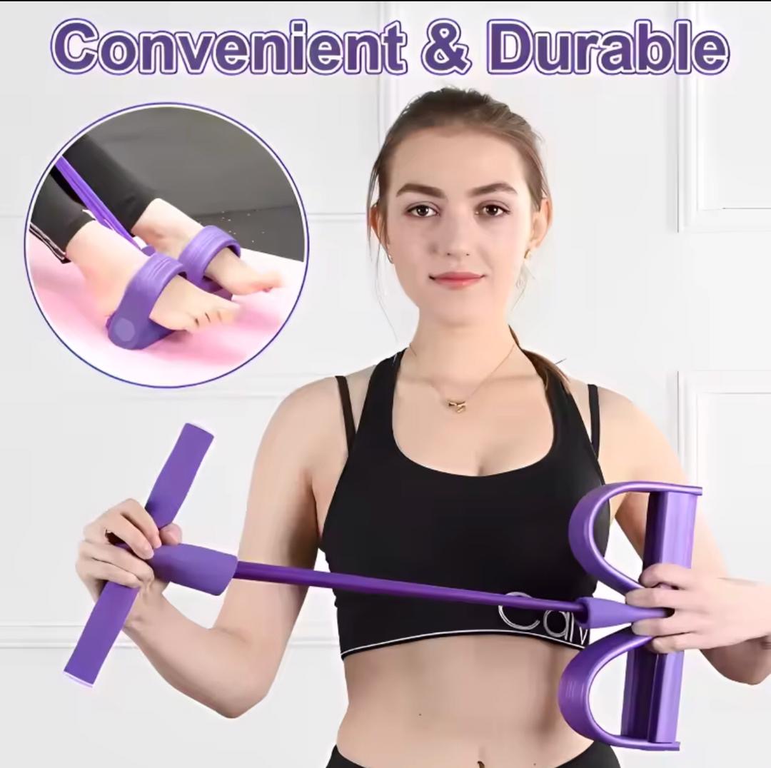 Yoga Abdominal Strengthening Elastic Band Tension Rope