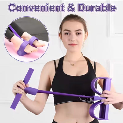 Yoga Abdominal Strengthening Elastic Band Tension Rope