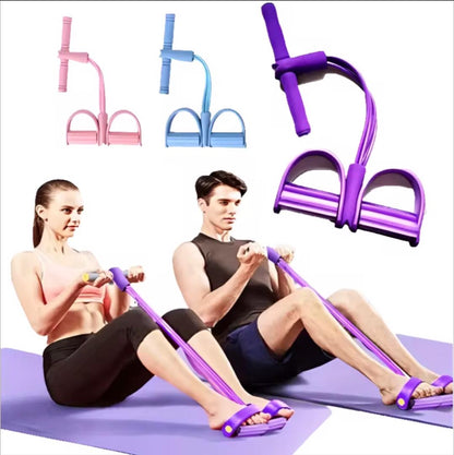 Yoga Abdominal Strengthening Elastic Band Tension Rope